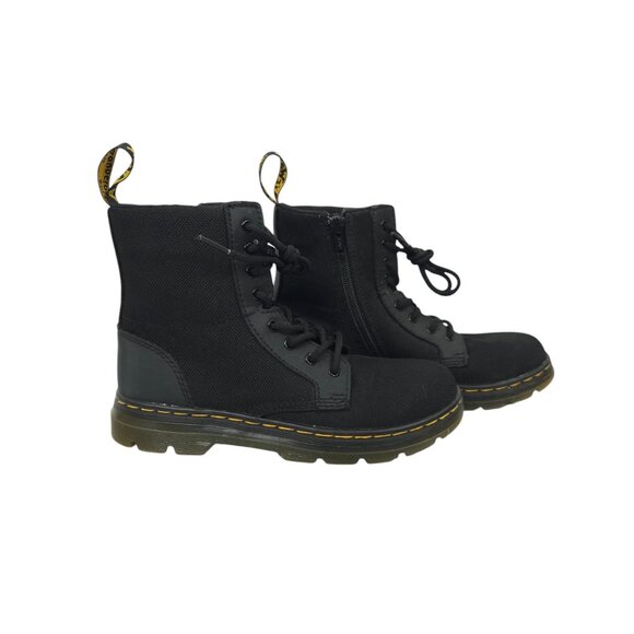 Dr Martens Combs Lace Up Fashion Boot Kids Size US 3 UK 2 EU 34 Side Zip Black - Picture 11 of 15